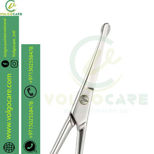 Tijeras de pelo de nariz curvadas y redondeadas de primera calidad para hombres, Juego de 2 piezas, tijeras de manicura para cutículas de uñas, Kit de tijeras para bigote de barba - Product Image 6