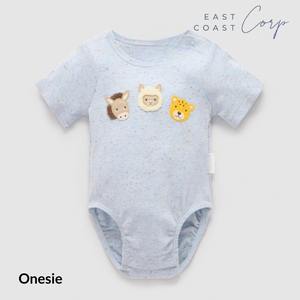 Grenouillère en coton biologique pour bébé - Product Image 1