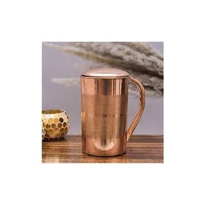 100%Natural Cooper <b>Water</b> <b>Jug</b> Very Good Finishing Best Drink <b>Water</b> Home Shop Office Use High Quality Rose Gold Color Copper <b>Jug</b> - Product Image 2