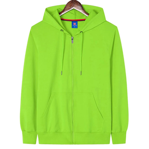 Sweat à capuche pour homme 100% coton personnalisé 500 GSM Zip Puff Print Oversize Knitted Weaving Solid Custom Logo Printed Hoodies Vente en gros - Product Image 3