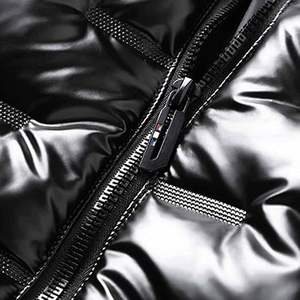 Unique Design <b>Lightweight</b> Breathable Men Puffer <b>Jacket</b> Warm Zipper Closure Bomber <b>Jacket</b> For Men <b>Casual</b> Style - Product Image 3