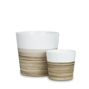 Venta al por mayor de macetas de bambú hilado moderno de alta calidad macetas elegantes macetas para plantas de interior buen precio de Vietnam - Product Image 5