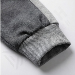 Ensemble de survêtement de sport pour femmes, couleurs contrastées personnalisées, capuche élégante, course à pied, entraînement, salle de sport, 100% coton, vêtements de sport de qualité supérieure - Product Image 6