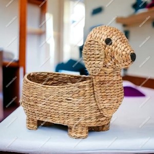 Handicraft Multipurpose Storage Basket Kid Eco Friendly Storage Laundry Clothes Basket for Kids Nursery Room Decoration - Product Image 5