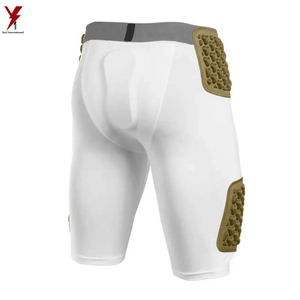 Custom Football <b>Padded</b> Girdles Pants with Custom logo <b>Padded</b> Football Girdle <b>Hip</b> and Thigh Protector Football Girdle Shorts Pant - Product Image 3