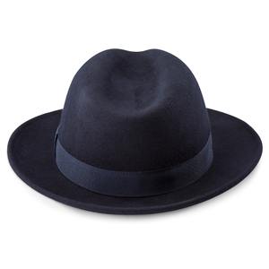Clásico verano 100% algodón de alta calidad Color personalizado terciopelo Fedora sombreros para Unisex por encargo - Product Image 2
