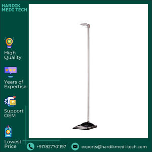 Profesionales en la fabricación de báscula de medición de altura y peso portátil de alta precisión Estadiómetro de aluminio de India - Product Image 2