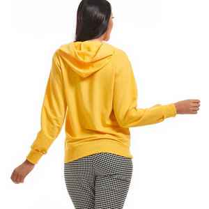 Sudaderas con capucha de alta calidad de algodón 100% personalizadas para mujer, ropa de calle gruesa y pesada cómoda para el logotipo frontal de invierno para el otoño - Product Image 5