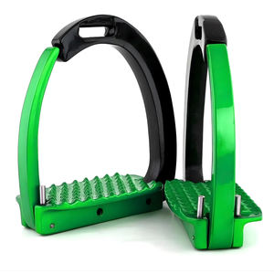 Estribos de Seguridad de Alta Calidad, Premium, Cómodos y Duraderos, Equipo de Equitación Ligero de Aluminio, Personalizables para Uso Ecuestre - Product Image 1