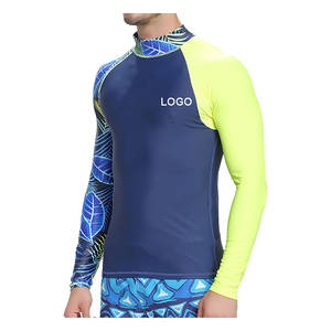 Sublimation Printed <b>Men</b> Rash Guard Long Sleeve MMA Training Compression Top With Jiu Jitsu <b>Kimono</b> Inspired Design For Gym - Product Image 2