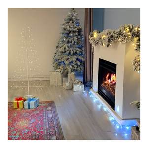 LINDEN 2D 114 MicroLED Blanco Cálido IP44 79939 para Árboles de Navidad, 1 Lámpara (H120 D60 Cm) Árbol de Navidad Blanco - Product Image 2