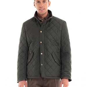 Veste matelassée pour hommes Blouson aviateur coupe-vent de sécurité classique Veste matelassée de haute qualité avec poches - Product Image 1