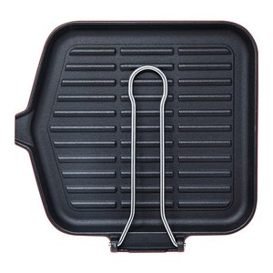 Plat à steak en fonte (24x24cm) DIETELLA GO Noir 0200I240GBS - Product Image 1