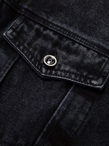 Chaqueta Vaquera de Alta Calidad y Moda Urbana para Hombre, Estilo Casual Vintage, 100% Algodón, con Logotipo Personalizado - Product Image 5