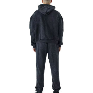 Precio al por mayor con chándal de lavado ácido de la mejor calidad Ropa al aire libre Chándal de lavado ácido para ropa de invierno - Product Image 2