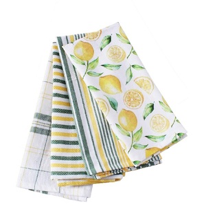 Wholesale High Quality Absorbent <b>Cheap</b> Kitchen <b>Towels</b> Printed Embroidery 100% Cotton Popular Design Extra Absorbent Dish <b>Towel</b> - Product Image 4