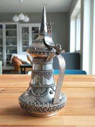 Superior Quality Brass Dallah Premium <b>Coffee</b> and <b>Tea</b> <b>Set</b> - Product Image 3