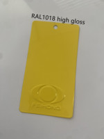 Revêtement en poudre jaune polyester RAL1023/1021