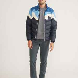 Veste légère en nylon imperméable/coupe-vent/extérieure respirante pour hommes, doudoune compressible 90% duvet 10% nouveau - Product Image 6