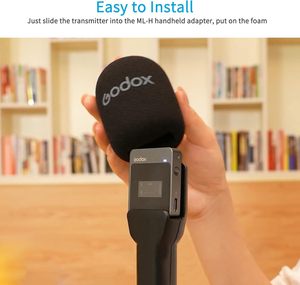 GODOX อะแดปเตอร์มือถือ ML-H Movelink สอง M1/M2 & Movelink M1/M2ชุดระบบไมโครโฟนไร้สายชุด UC1 Movelink/<span class=keywords><strong>UC2</strong></span>/LT1/ชุด LT2 - Product Image 3