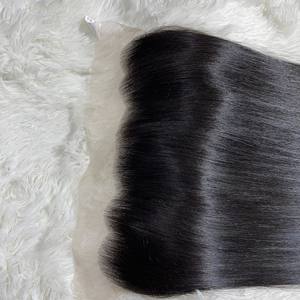 Tissage en lot naturel vierge naturel avec Closure, mèches de cheveux crus et Closure, ensemble vérifié, société - Product Image 3