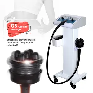 Machine de massage corporel par vibration G5, machine d'élimination de la cellulite, perte de poids, cavitation ultrasonique RF monopalaire