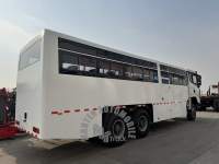 Tout nouveau Shacman X3000 6X6 Off-Road Mining Manned Bus30 Seats Passenger Van City Coach Bus pour la logistique urbaine