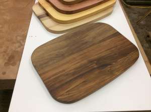 Bloc à découper rectangulaire écologique en bois d'acacia de haute qualité avec poignée va au lave-vaisselle pour une utilisation en cuisine - Product Image 4