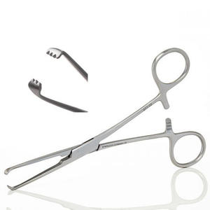 Pinzas Quirúrgicas Allis 2025 para Tejidos, Manuales, Certificadas CE ISO13485, Instrumento Quirúrgico de Acero Inoxidable para Sujetar y Agarrar Tejidos Blandos - Product Image 3
