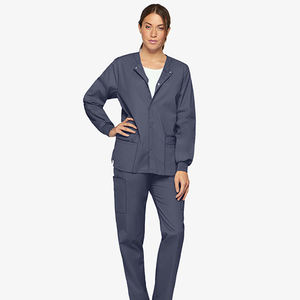 Uniformes de gommage en gros Vestes d'infirmière en vente Veste de gommage extensible pour femmes à la mode Uniformes médicaux Uniformes de style Cherokee - Product Image 3