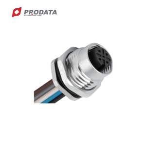 M12 femelle 4 broches IP67 connecteur de câble de connexion à souder étanche faisceau de câblage pour usage automobile - Product Image 4