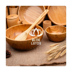 Tazón de Bambú de Alta Calidad, de Origen Limpio, para Menús de Restaurantes de Lujo y Componente Confiable para la Preparación Diaria de Comidas - Product Image 1