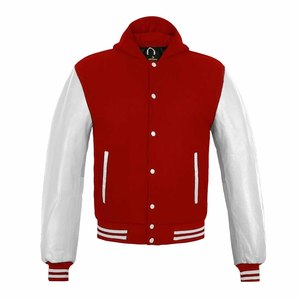 2024-2025 vente en gros personnalisé dernières conceptions à manches longues Baseball Varsity veste hommes plaine vierge Varsity Letterman vestes - Product Image 3
