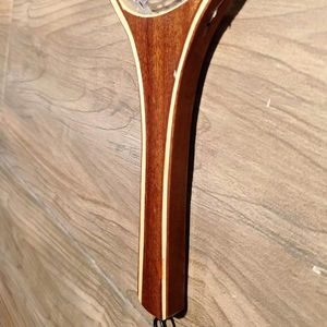 Filet d'atterrissage de pêche à la mouche en plein air Filet à truite Cadre en bois avec filet en caoutchouc Filet coulé à la main Thor Filet de pêche à la truite - Product Image 1