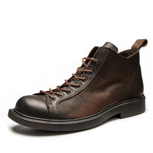 Chaussures de ville en cuir de porc de haute qualité avec revêtement imperméable et semelle intérieure souple pour hommes - Product Image 1