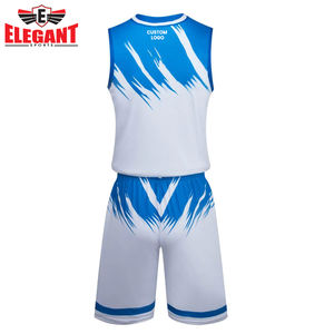 En color azul, la más alta calidad, sublimado, impreso, tarifa al por mayor, servicio OEM, uniforme de voleibol - Product Image 3