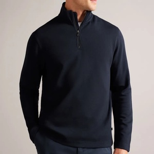 Sweats à capuche unisexes de haute qualité pulls brodés personnalisés Style Streetwear motif solide - Product Image 2