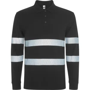 FORAN L/S Polo Personalizzata ad Alta Visibilità per Scopi Promozionali - Product Image 1