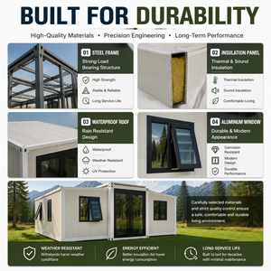 Casa Container Espandibile, Casa Prefabbricata Modulare, Installazione Rapida, Soluzione Abitativa Personalizzata - Product Image 5