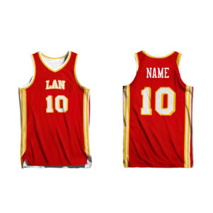 Ensemble d'entraînement de basket-ball OEM Maillot d'équipe personnalisé uniforme sportif respirant à séchage rapide - Product Image 2