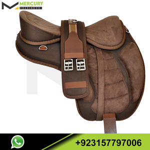 เบาะรองอานม้าแบบตะวันตกสำหรับแข่งม้าหนังสังเคราะห์หรูหรา - Product Image 2