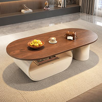 Table basse de salon en tissu personnalisable, petite unité, moderne, minimaliste, haut de gamme, luxe léger