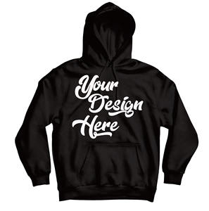 Sweat-shirts personnalisés en molleton 100% coton de qualité supérieure avec poche, motif uni tendance, séchage rapide, hiver - Product Image 4