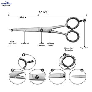 Tijeras de Peluquería Profesionales, Ecológicas, Personalizables, Hechas en Pakistán, Acero Inoxidable 440c - Product Image 1