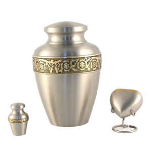 Top Leading Design Cremation Urns Funeral <b>Memorial</b> Keepsakes Pretty <b>Baby</b> Ashes Urn With Velvet <b>Box</b> - Product Image 3