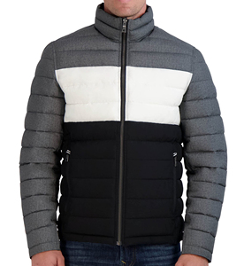 Vente chaude à manches longues doudoune couleur unie haute qualité nouvelle arrivée col montant extérieur prix raisonnable veste bouffante - Product Image 6