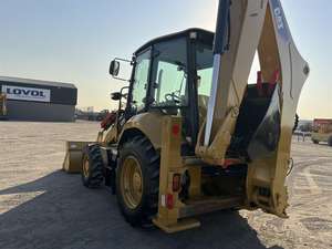 Entraînement de roue disponible légèrement utilisé du chargeur 4x4 de pelle rétro de CAT 428F à vendre - Product Image 4