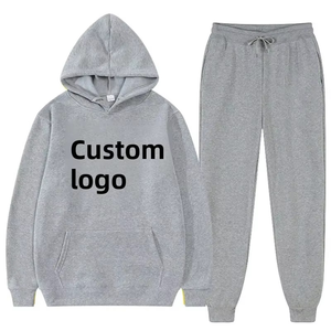 Chándal de invierno Atlético informal para hombre, Sudadera con capucha completa personalizada, chaqueta de manga larga para correr, pantalones con cordón, transpirable, ajustado, sólido - Product Image 3