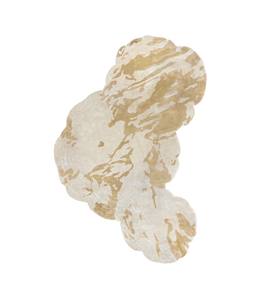 Tapis personnalisé de forme irrégulière abstrait tufté à la main tapis moderne en laine organique pour salon chambre à coucher Designer Home Decor - Product Image 4