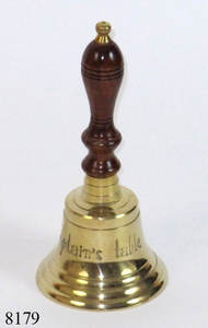 Campanas de mesa de latón náuticas de Calidad exclusiva más populares, campanas de latón con logotipo personalizado de 'United States Navy', regalo de Metal a la venta - Product Image 3